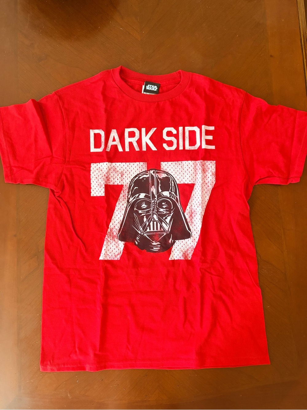 Star Wars Red Graphic Tee with White Print
